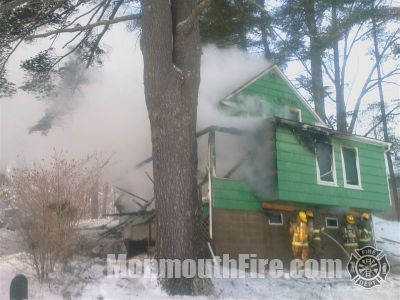 Structure Fire (Greene, ME)